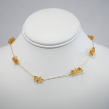 Load image into Gallery viewer, Handmade Necklace with Yellow Natural Beads
