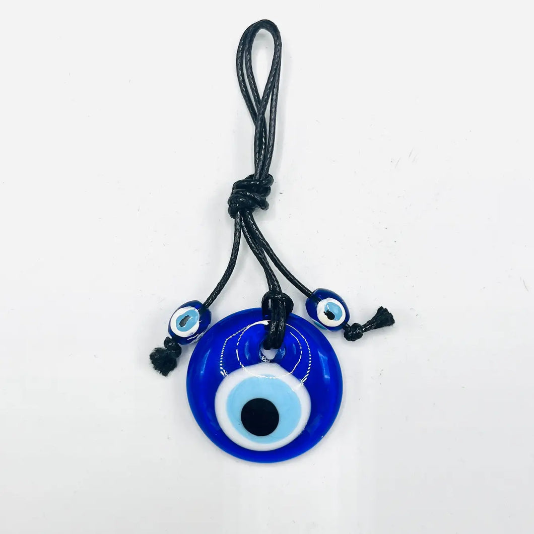 Small Evil Eye Hanging: Handmade Protection