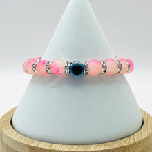 Load image into Gallery viewer, Stretchy Evil Eye Beaded Bracelet: Timeless Protection
