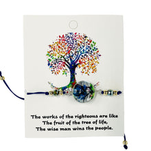 Load image into Gallery viewer, Tree Colorful Bracelet: Unique Designs, Handmade Wishes
