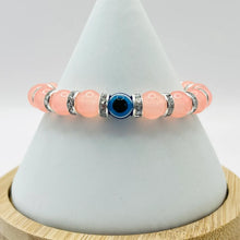 Load image into Gallery viewer, Stretchy Evil Eye Beaded Bracelet: Timeless Protection
