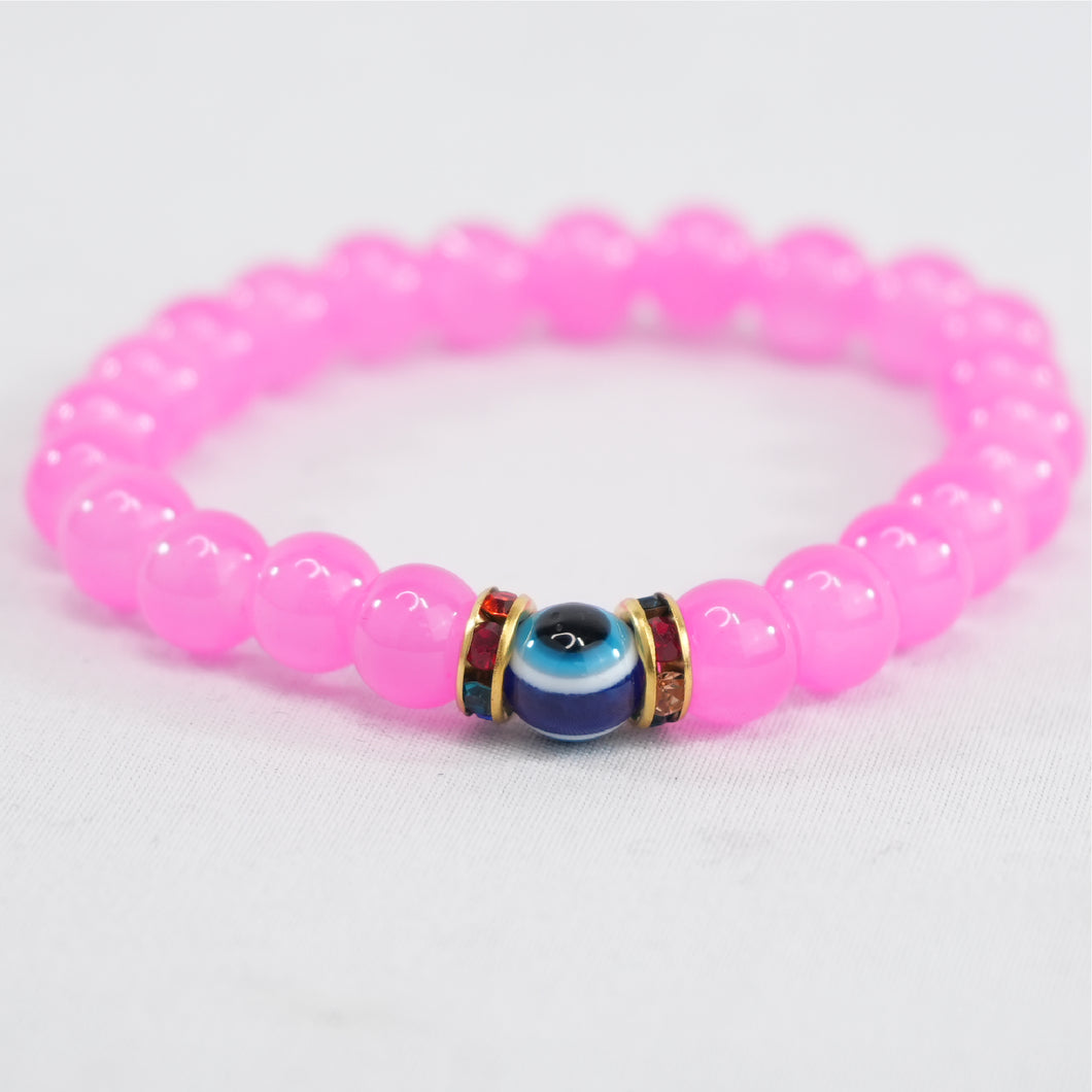 Classic Evil Eye Stretchy Bracelet: Timeless Protection