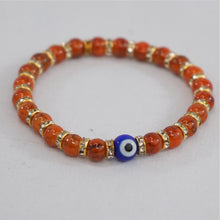 Load image into Gallery viewer, Coastal Charm Evil Eye Bracelet: Stylish Protection
