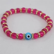 Load image into Gallery viewer, Coastal Charm Evil Eye Bracelet: Stylish Protection
