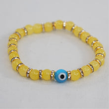 Load image into Gallery viewer, Coastal Charm Evil Eye Bracelet: Stylish Protection
