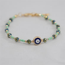 Load image into Gallery viewer, Lux Crystal Evil Eye Bracelet: Four Elegant Colors
