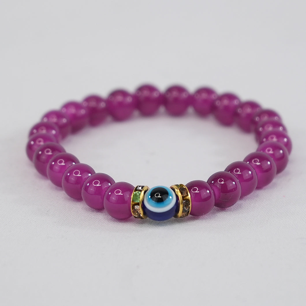 Stylish Evil Eye Beaded Bracelet – A Symbol of Protection 