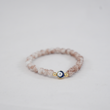 Load image into Gallery viewer, Stretchy Evil EyeBeaded Bracelets – 2 Color Options   
