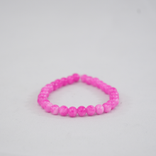 Load image into Gallery viewer, Red-Pink Stretchy Beaded Bracelets – 2 Color Options  
