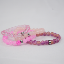 Load image into Gallery viewer, Colorful Stretchy Beaded Bracelets – 4 Color Options 
