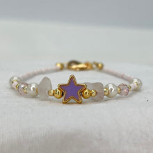 Load image into Gallery viewer, Lux Crystal, Stoned Star Bracelet – Elegant and Stylish
