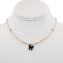 Load image into Gallery viewer, Butterfly Pendant Beaded Necklace: Grace and Freedom
