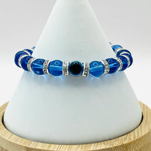 Load image into Gallery viewer, Stretchy Evil Eye Beaded Bracelet: Timeless Protection
