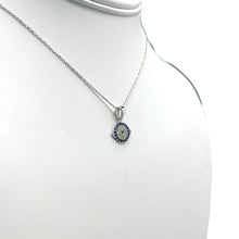 Load image into Gallery viewer, 925 Sterling Silver - Classic Silver Evileye Necklace
