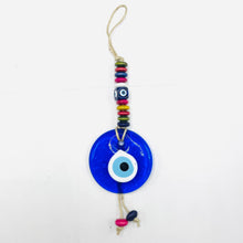 Load image into Gallery viewer, Evil Eye Colorful Multi Bead Wall Decor: Protection
