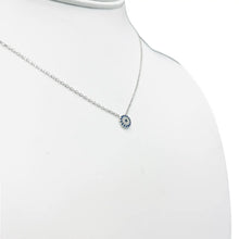 Load image into Gallery viewer, 925 Sterling Silver - Classic Minimal Evileye Necklace
