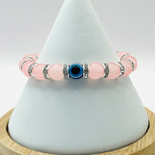 Load image into Gallery viewer, Stretchy Evil Eye Beaded Bracelet: Timeless Protection
