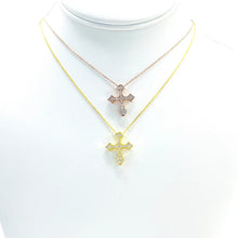 Load image into Gallery viewer, 925 Sterling Silver Cross Necklace
