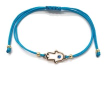 Load image into Gallery viewer, HAND EVIL EYE STRING BRACELET
