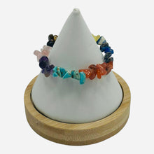 Load image into Gallery viewer, 7 Chakras Natural Stone Bracelet: Holistic Balance, Handmade
